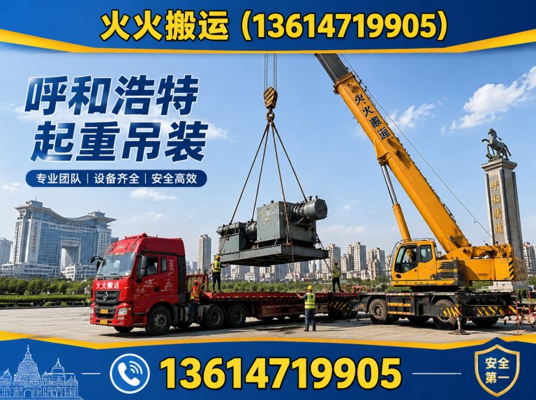新城区呼和浩特起重吊装展示图